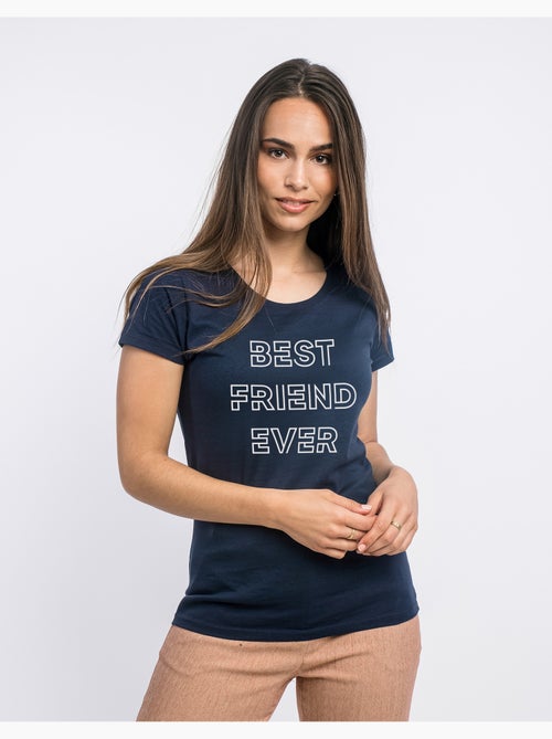 T-shirt Femme - BEST FRIEND EVER - Kiabi