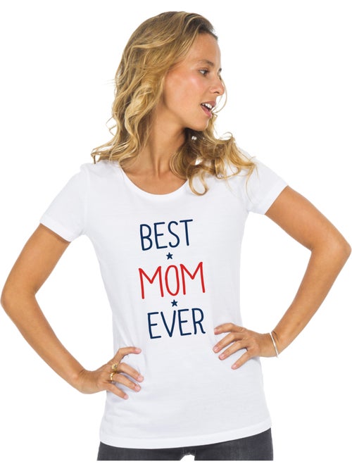 T-shirt Femme - BEST MOM EVER - Kiabi
