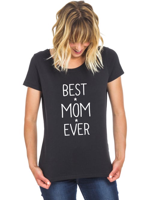 T-shirt Femme - BEST MOM EVER - Kiabi