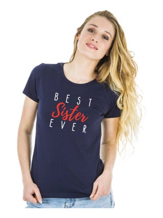 T-shirt Femme - BEST SISTER EVER