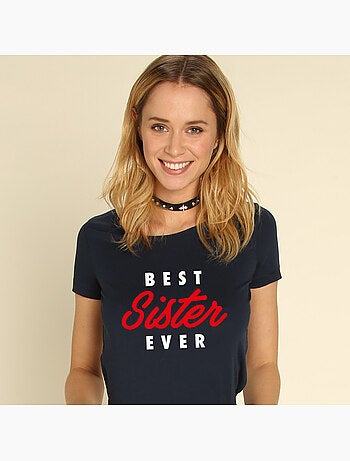 T-shirt Femme - BEST SISTER EVER