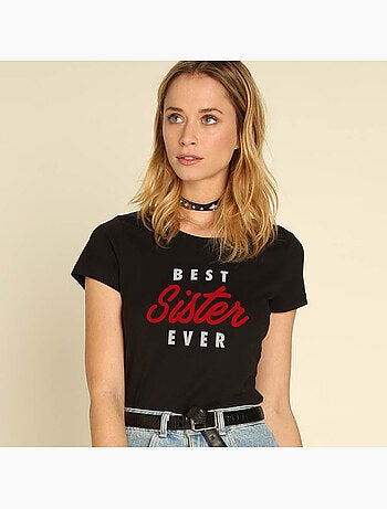 T-shirt Femme - BEST SISTER EVER