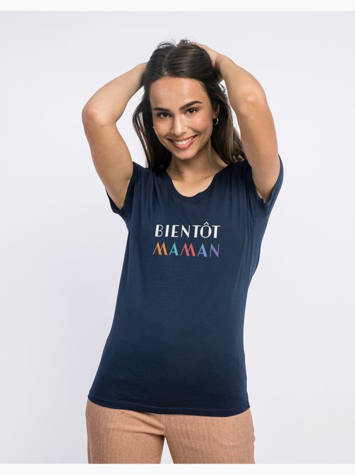 T-shirt Femme - BIENTÔT MAMAN - Kiabi