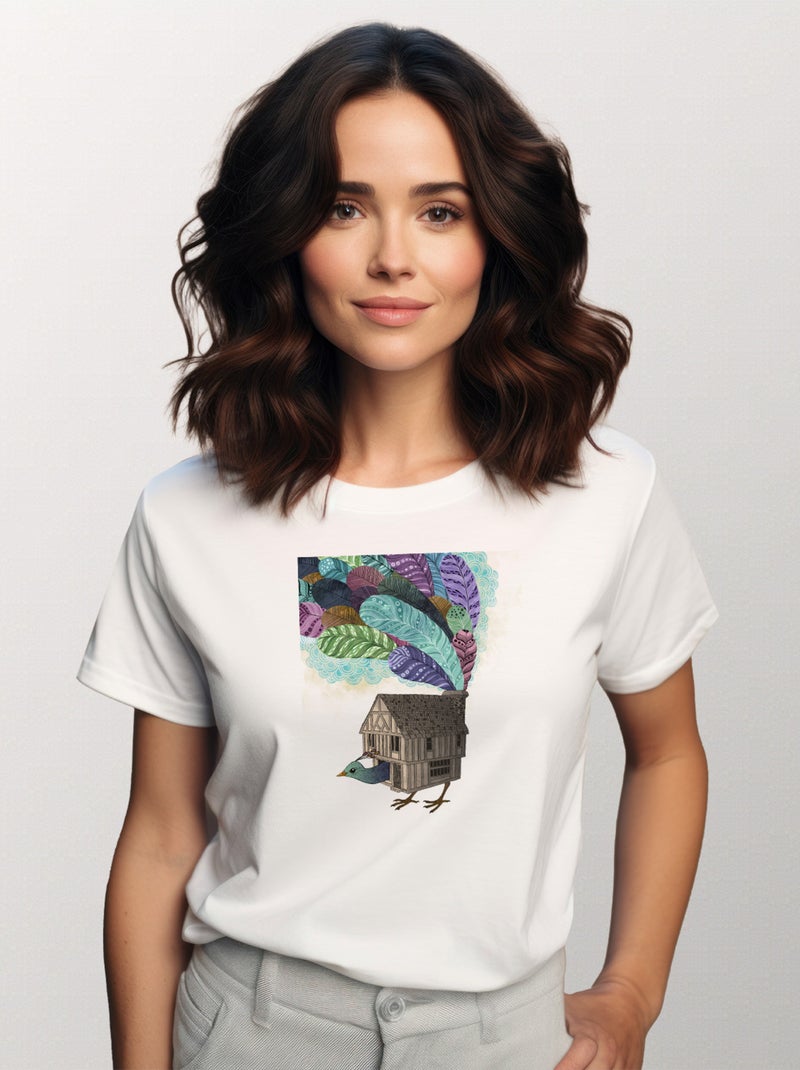 T-shirt Femme - BIRDHOUSE Blanc - Kiabi