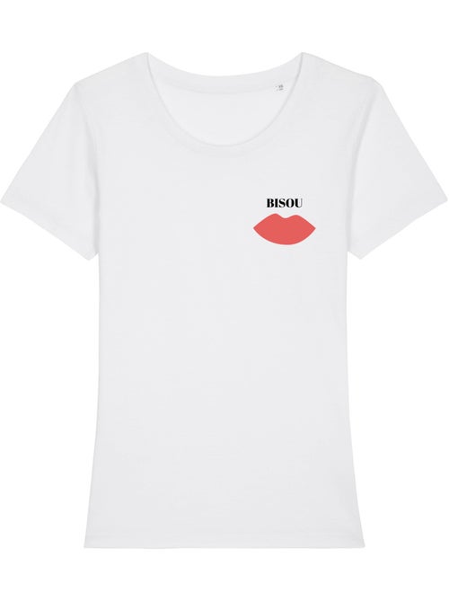 T-shirt Femme - BISOU - Kiabi