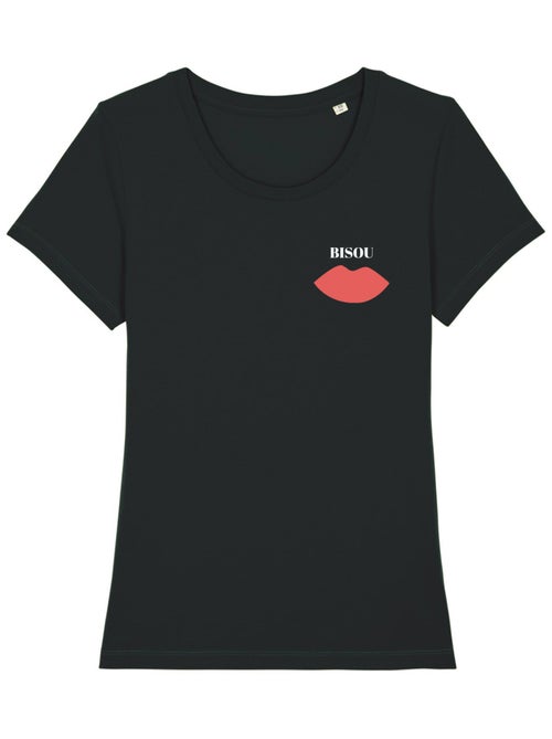 T-shirt Femme - BISOU - Kiabi