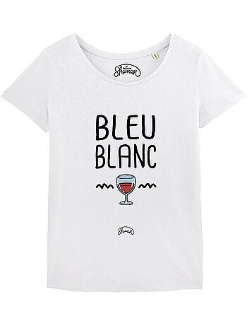 T-shirt Femme - BLEU BLANC ROUGE