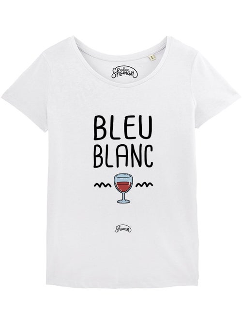 T-shirt Femme - BLEU BLANC ROUGE - Kiabi