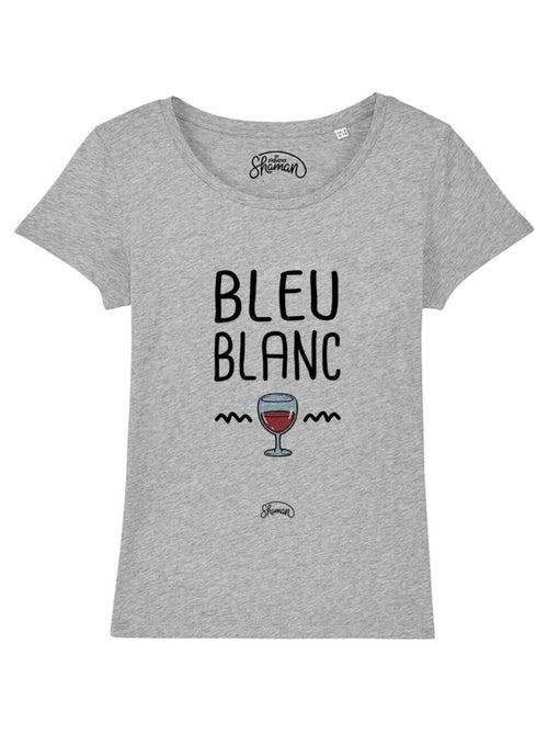T-shirt Femme - BLEU BLANC ROUGE - Kiabi