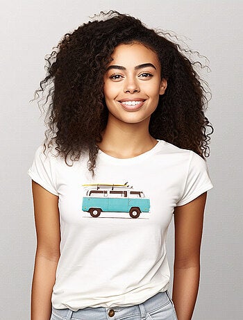 T-shirt Femme - BLUE VAN