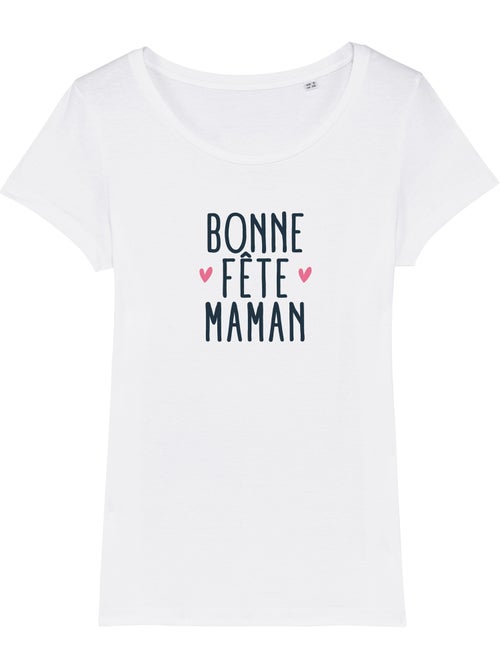 T-shirt Femme - BONNE FÊTE MAMAN - Kiabi