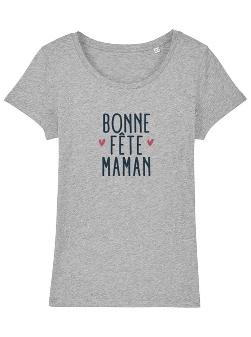 T-shirt Femme - BONNE FÊTE MAMAN - Kiabi
