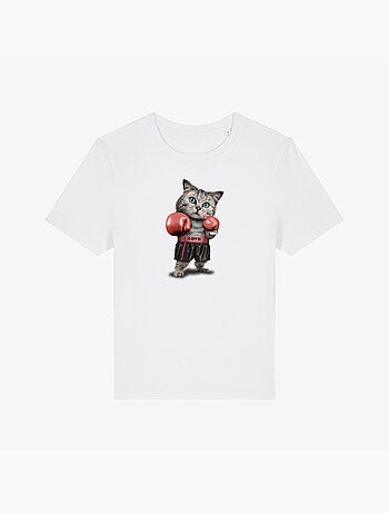 T-shirt Femme - BOXING CAT