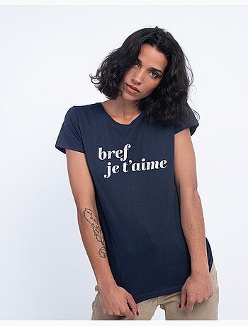 T-shirt Femme - BREF JE T'AIME MPT