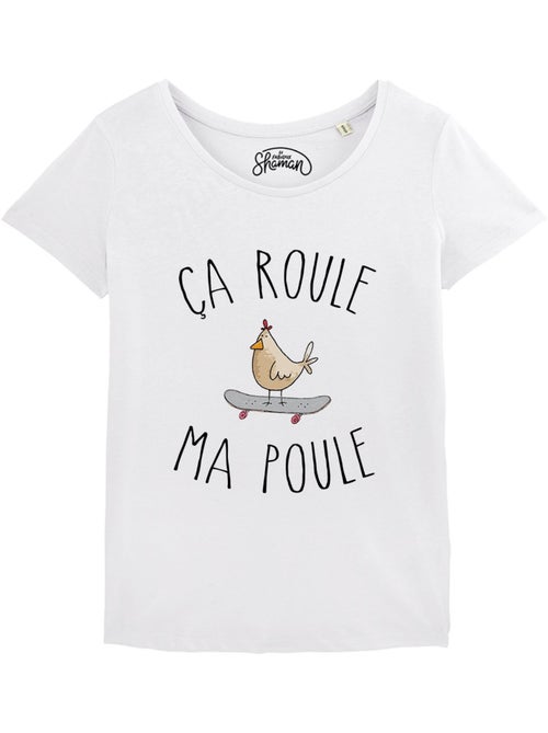T-shirt Femme - CA ROULE MA POULE - Kiabi