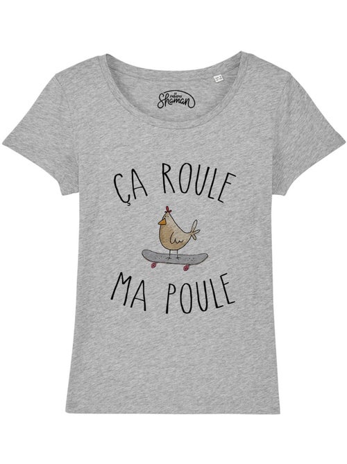 T-shirt Femme - CA ROULE MA POULE - Kiabi