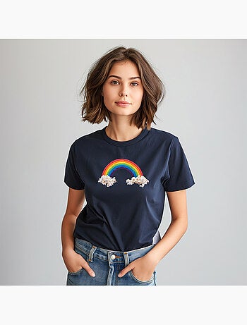 T-shirt Femme - CANDY RAINBAW