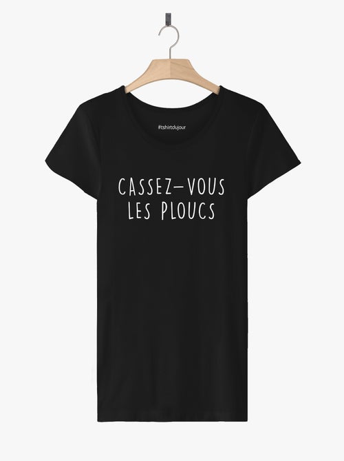 T-shirt Femme - CASSEZ-VOUS LES PLOUCS - Kiabi