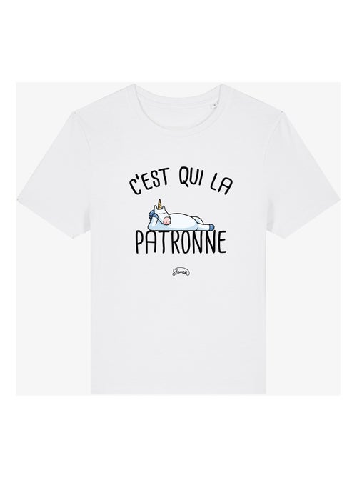 T-shirt Femme - C'EST QUI LA PATRONNE - Kiabi