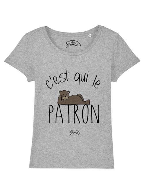 T-shirt Femme - C'EST QUI LE PATRON - Kiabi