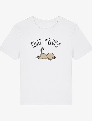 T-shirt Femme - CHAT M'EPUISE