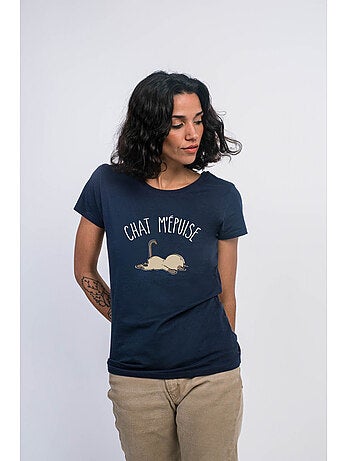 T-shirt Femme - CHAT M'EPUISE