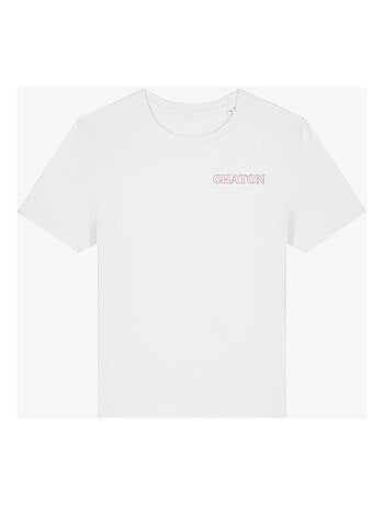 T-shirt Femme - CHATON CŒUR