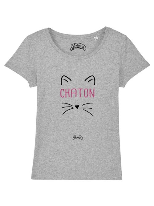 T-shirt Femme - CHATON - Kiabi