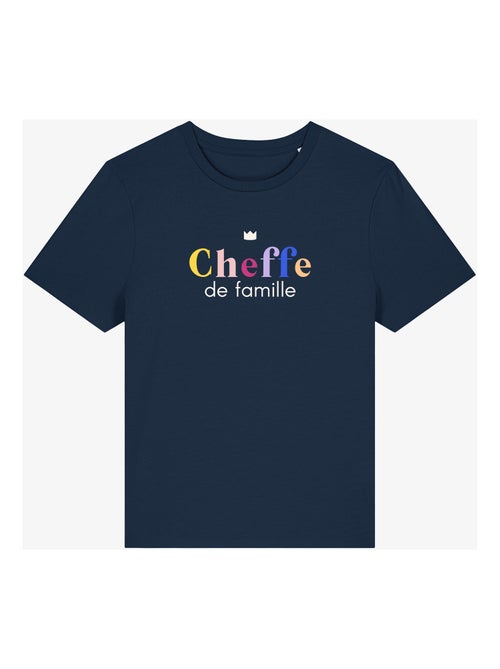 T-shirt Femme - CHEFFE DE FAMILLE - Kiabi