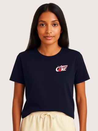 T-shirt Femme - CHERRY COKE CŒUR