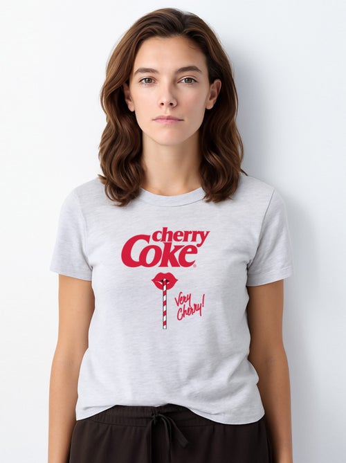 T-shirt Femme - CHERRY COKE VERY CHERRY - Kiabi