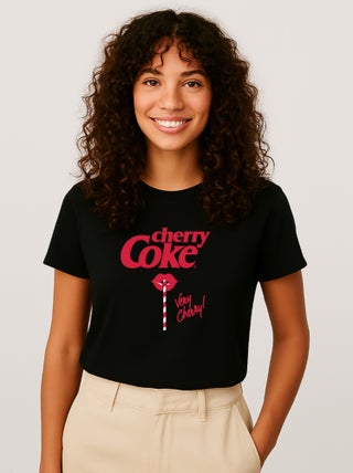 T-shirt Femme - CHERRY COKE VERY CHERRY
