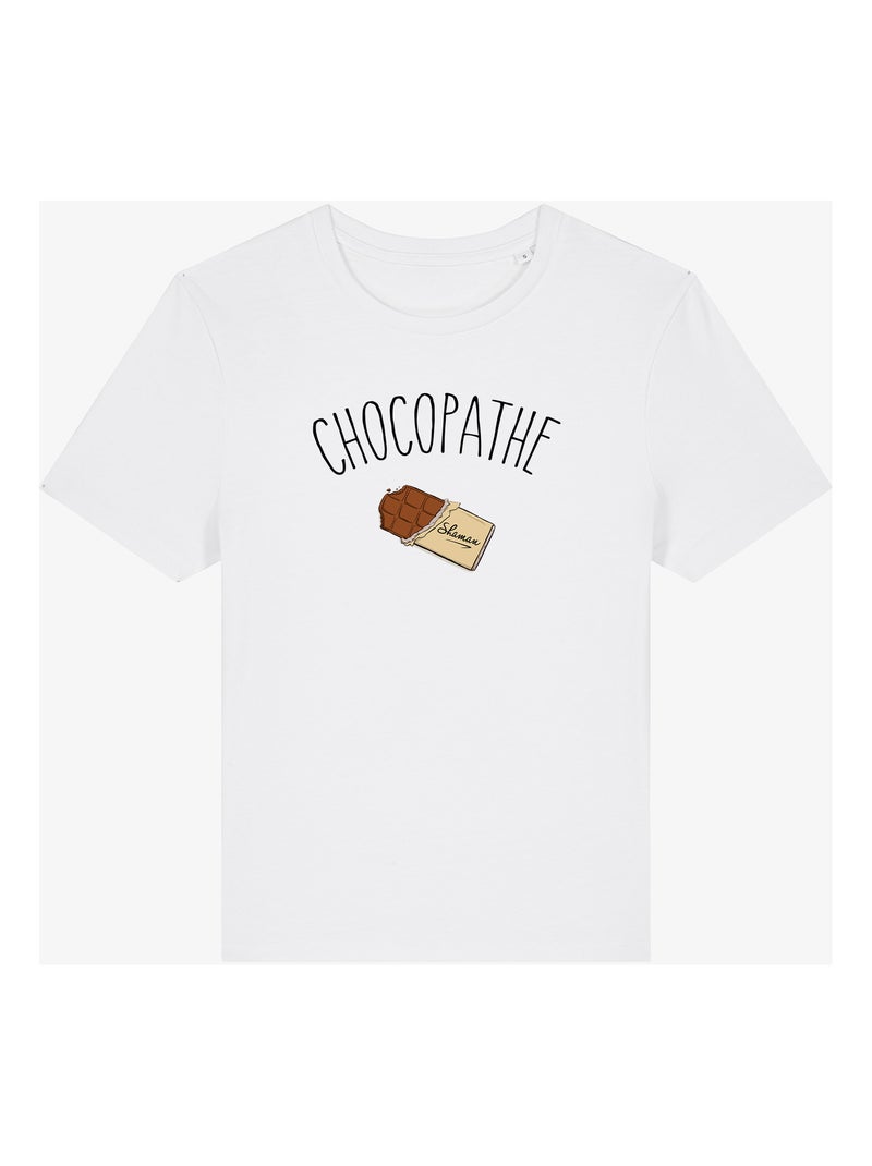 T-shirt Femme - CHOCOPATHE Blanc - Kiabi