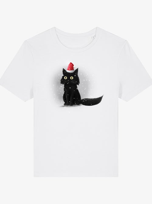 T-shirt Femme - CHRISTMAS CAT - Kiabi