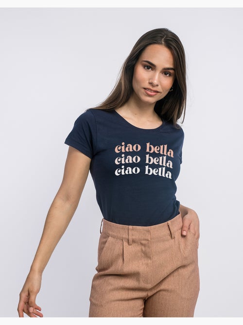 T-shirt Femme - CIAO BELLA - Kiabi