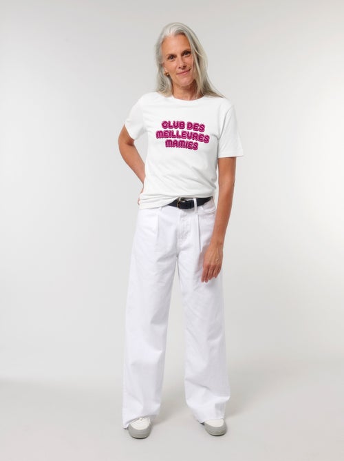 T-shirt Femme - CLUB DES MEILLEURES MAMIES - Kiabi