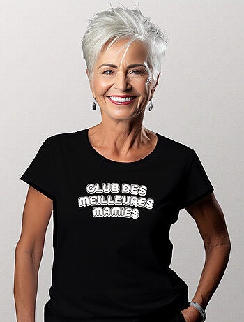 T-shirt Femme - CLUB DES MEILLEURES MAMIES
