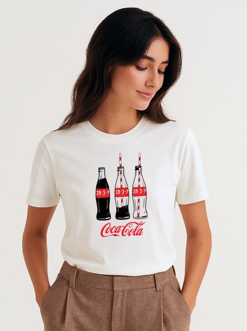T-shirt Femme - COCA JAP - Kiabi
