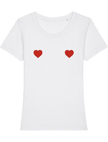 T-shirt femme - coeurboobs