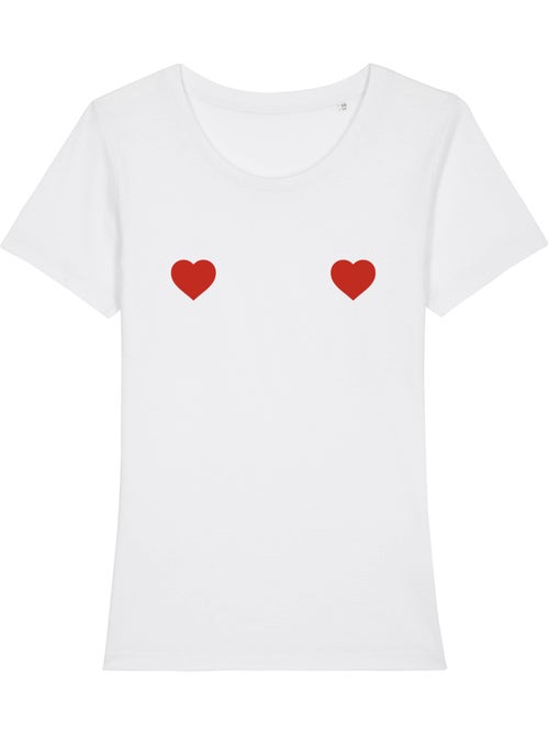 T-shirt Femme - COEURBOOBS - Kiabi