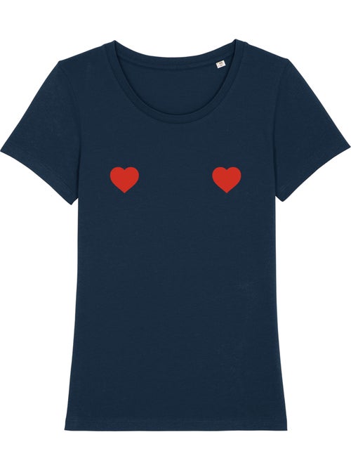 T-shirt Femme - COEURBOOBS - Kiabi