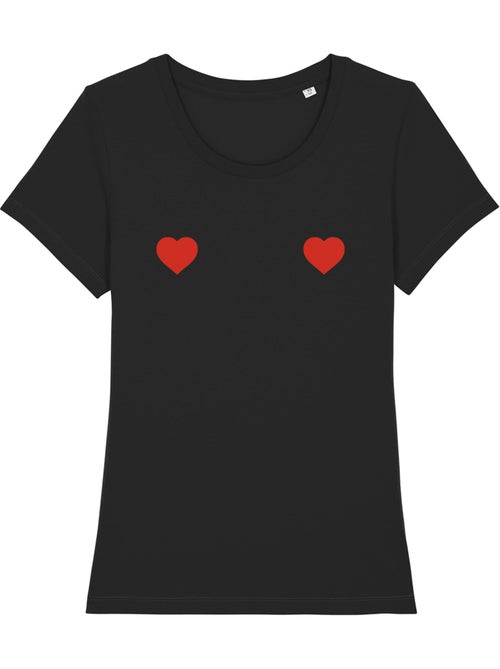 T-shirt Femme - COEURBOOBS - Kiabi