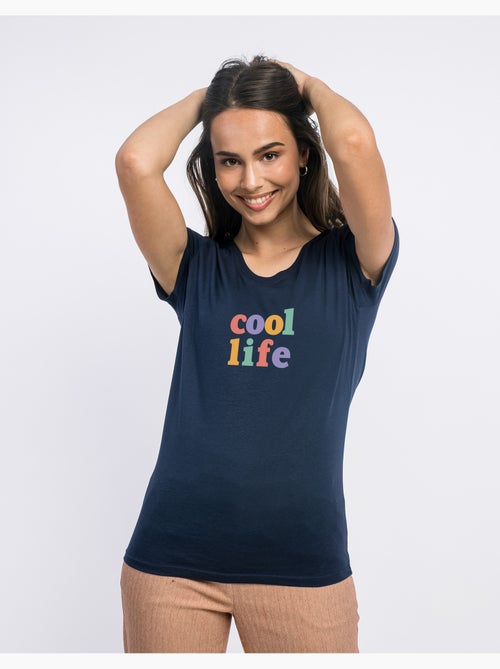 T-shirt Femme - COOL LIFE - Kiabi