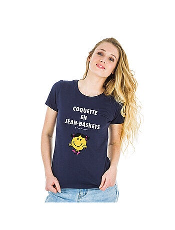 T-shirt Femme - COQUETTE EN JEAN BASKET 2