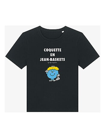 T-shirt Femme - COQUETTE EN JEAN BASKET 2