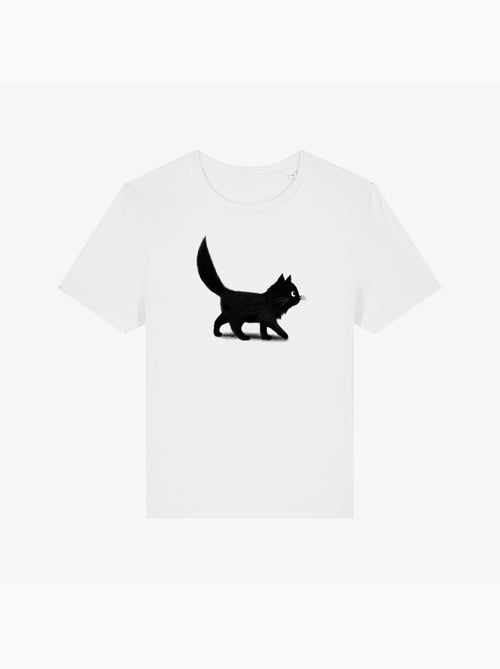 T-shirt Femme - CREEPING CAT - Kiabi