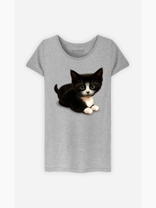 T-shirt Femme - CUTE CAT - Kiabi