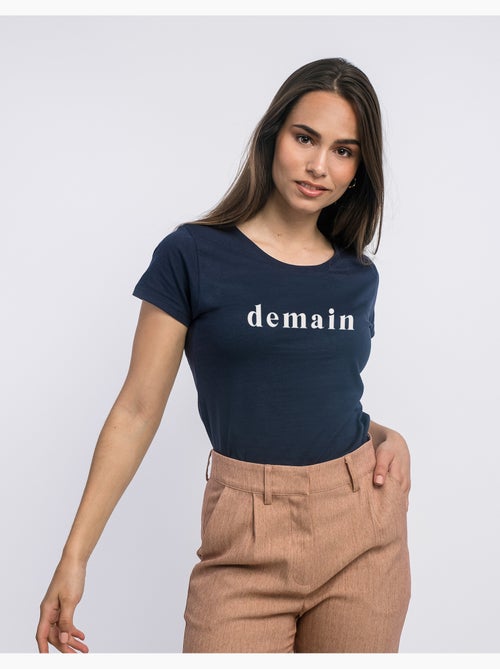 T-shirt Femme - DEMAIN - Kiabi