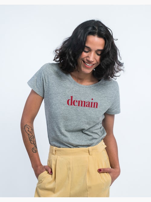 T-shirt Femme - DEMAIN BORDEAUX - Kiabi