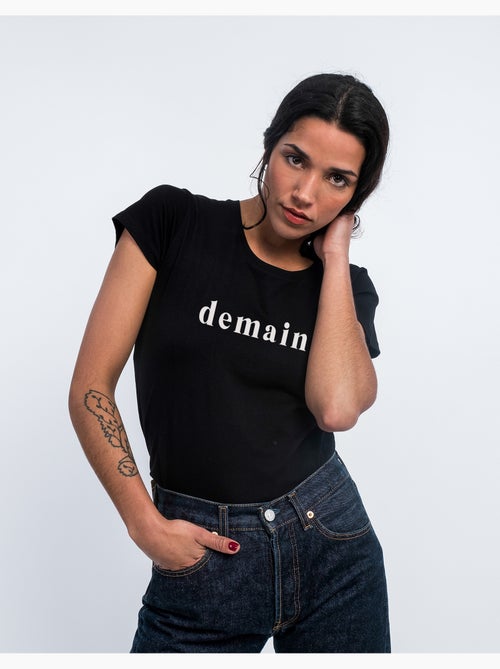 T-shirt Femme - DEMAIN - Kiabi
